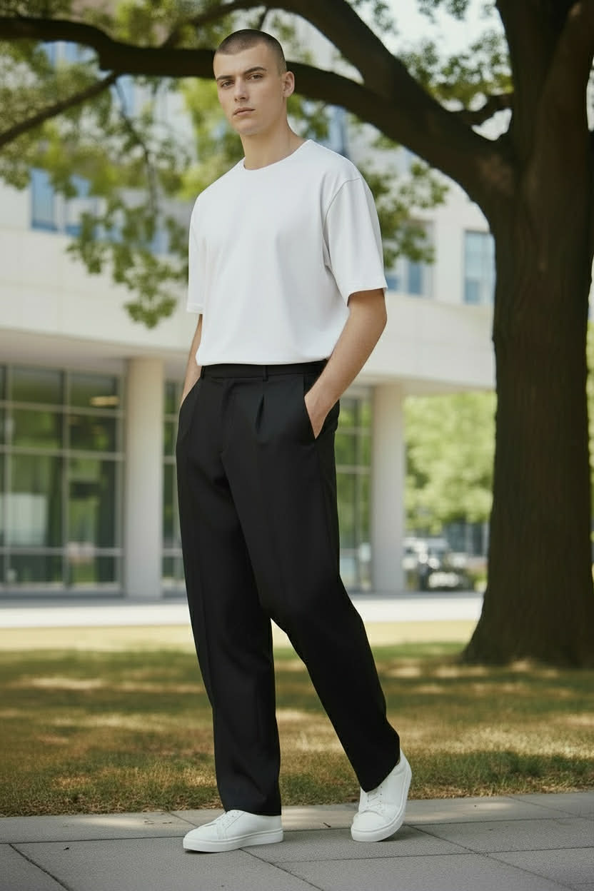 PANTALONE BAGGY MADE IN ITALY