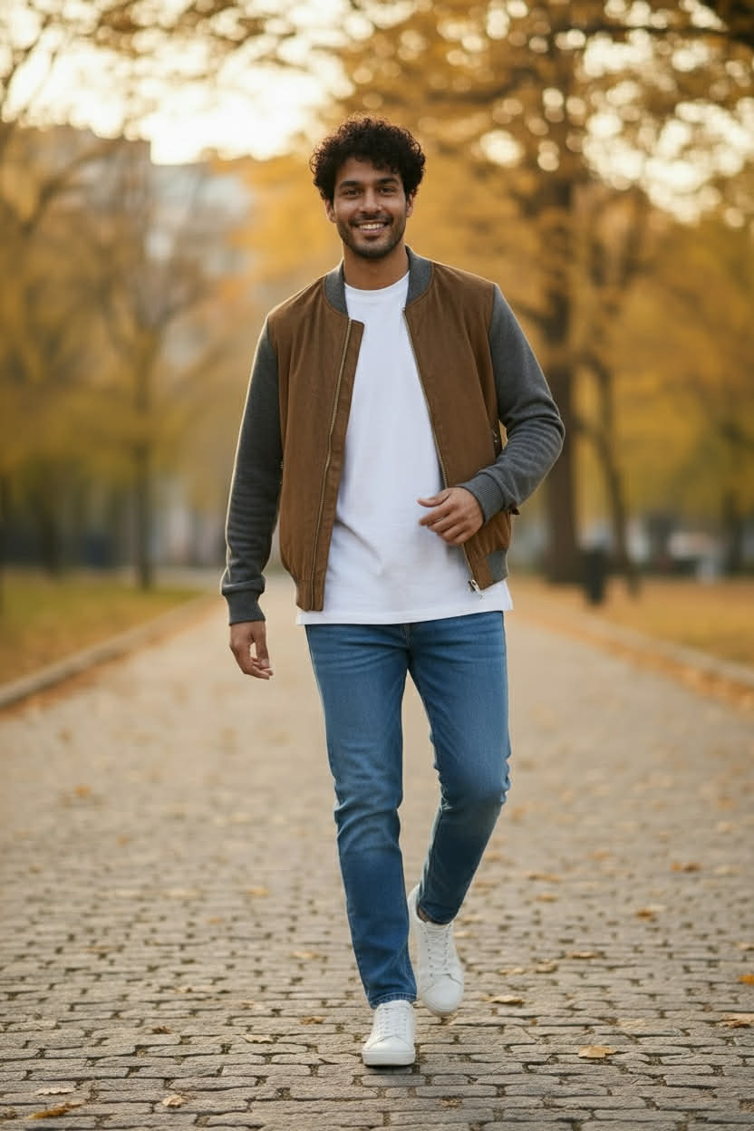 GIUBBINO SCAMOSCIATO MADE IN ITALY