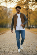 GIUBBINO SCAMOSCIATO MADE IN ITALY
