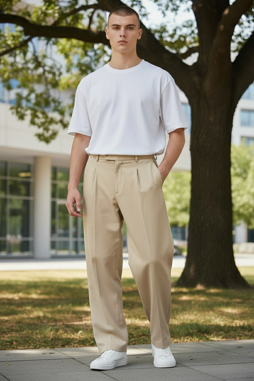 PANTALONE BAGGY MADE IN ITALY