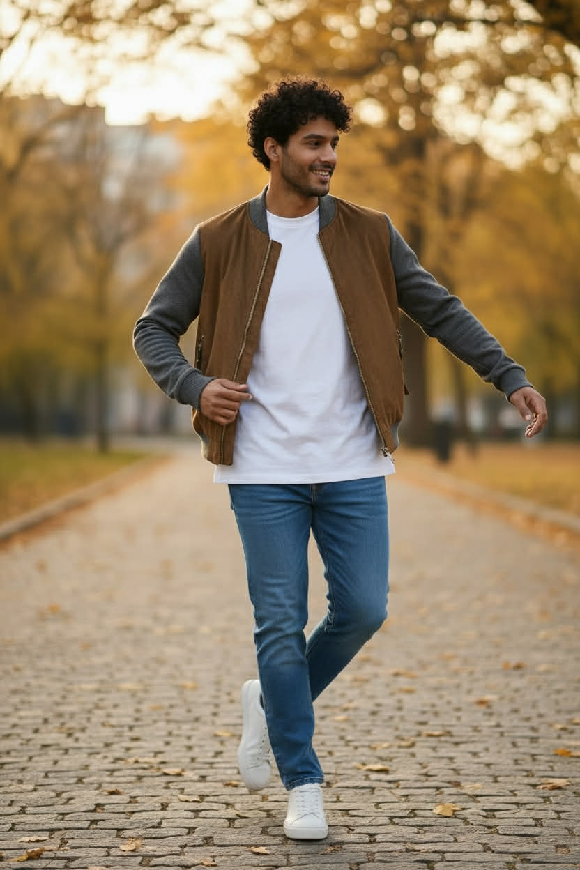 GIUBBINO SCAMOSCIATO MADE IN ITALY