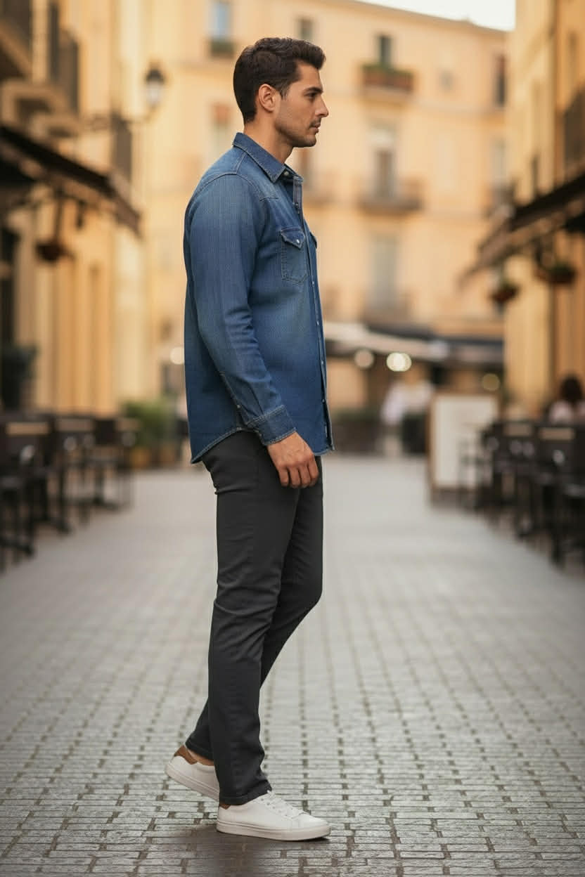 CAMICIA DI JEANS MADE IN ITALY