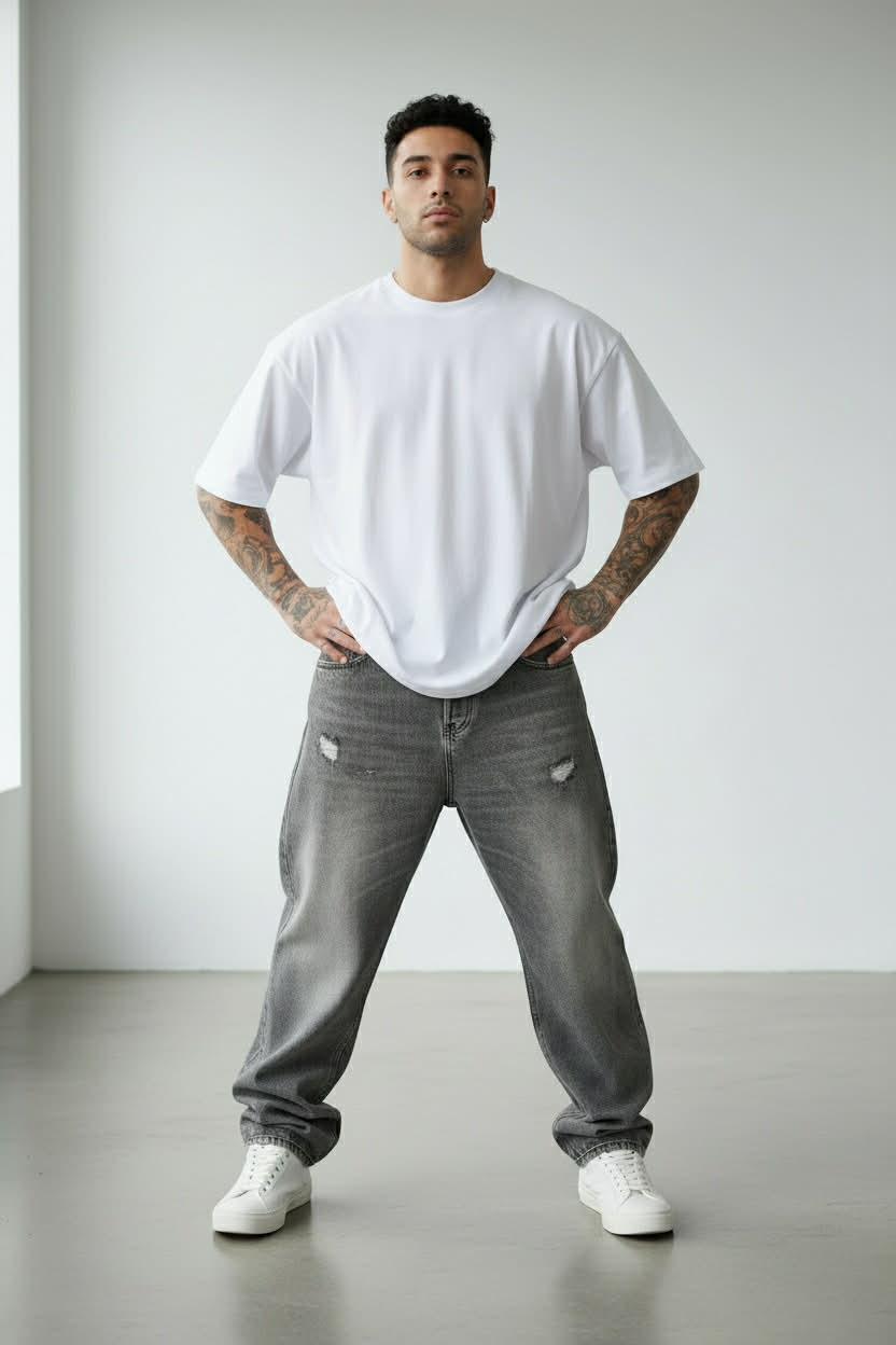 JEANS BALLOON MADE IN ITALY