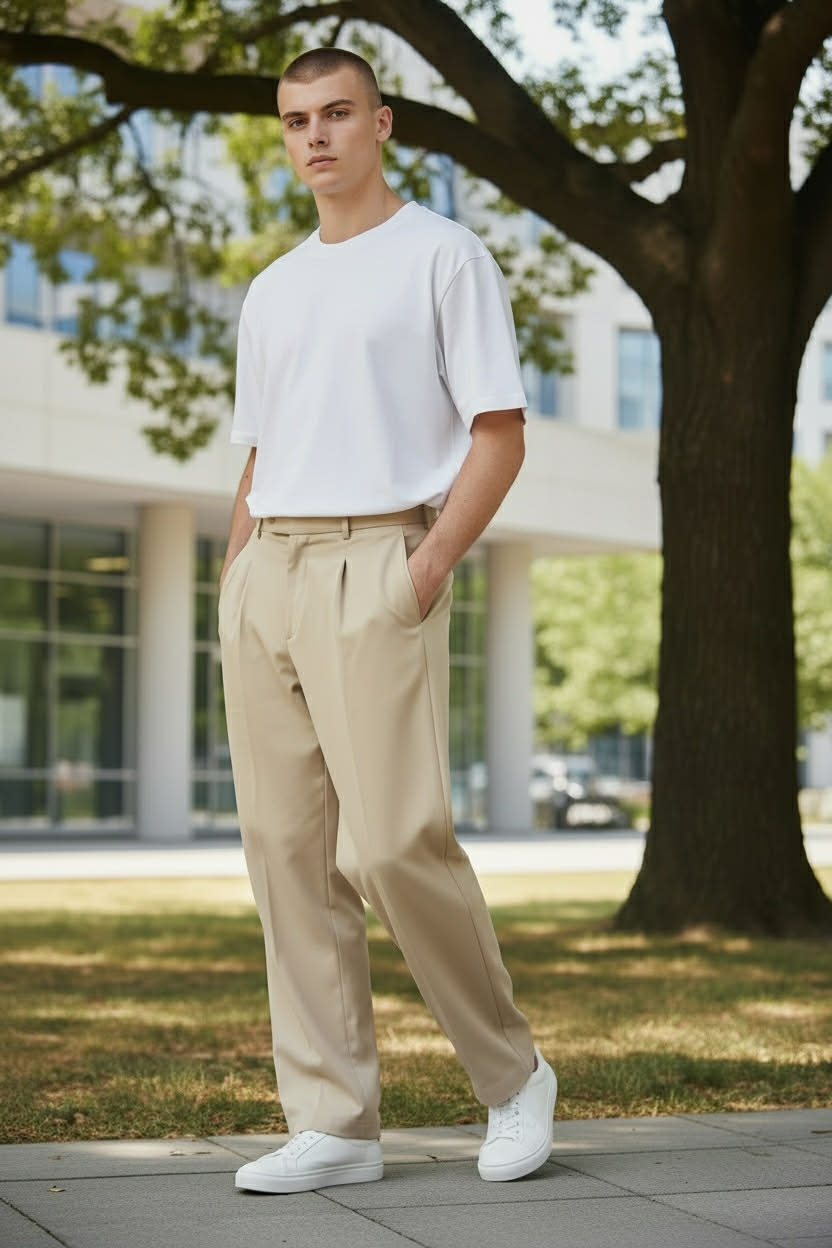 PANTALONE BAGGY MADE IN ITALY