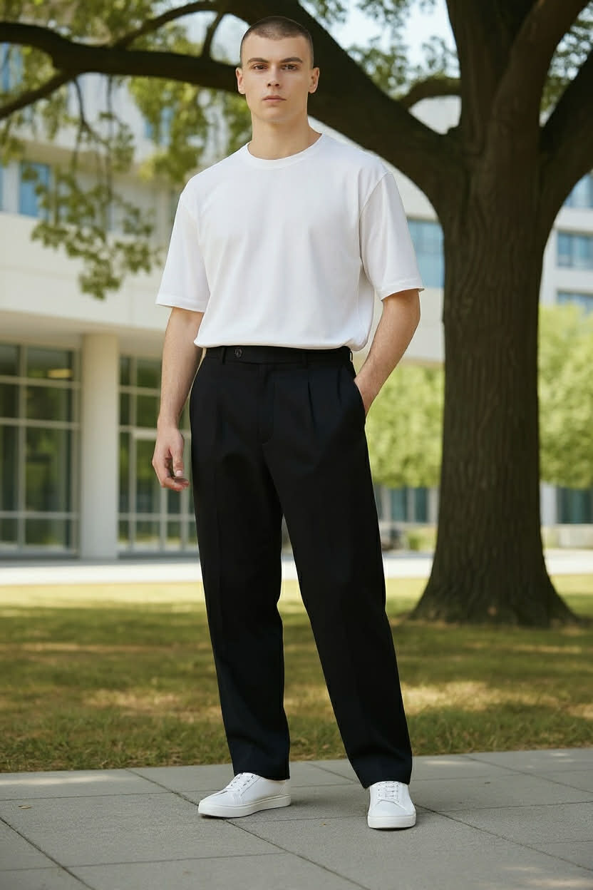 PANTALONE BAGGY MADE IN ITALY