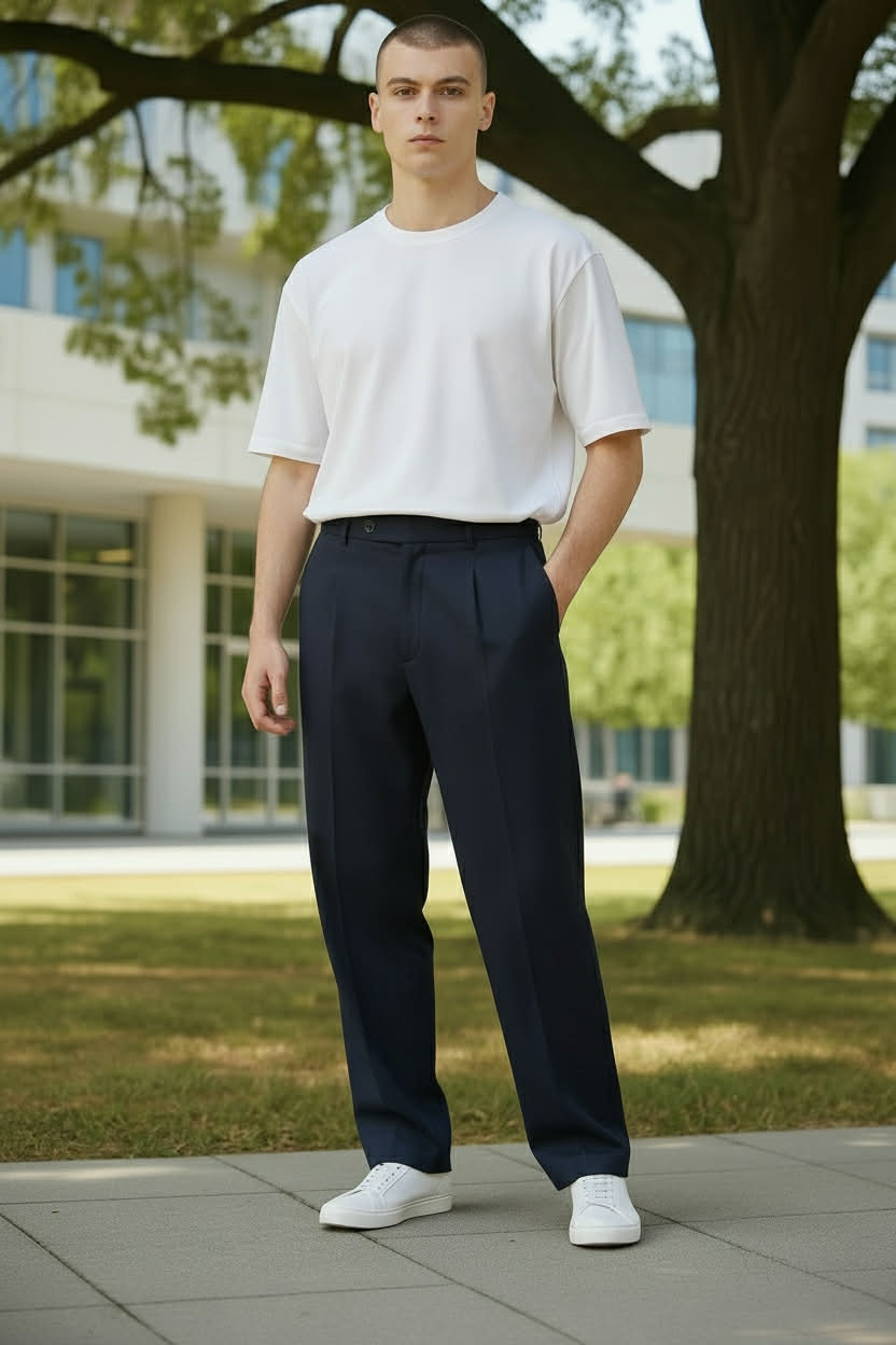 PANTALONE BAGGY MADE IN ITALY